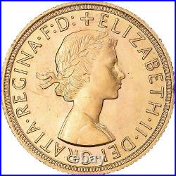 #1112553 Coin, Great Britain, Elizabeth II, Sovereign, 1958, AU, Gold, KM908
