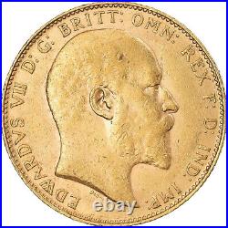 #1112554 Coin, Great Britain, Edward VII, Sovereign, 1909, London, Souverain