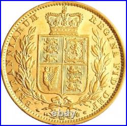 1862 Gold Sovereign, Great Britain, Scarce Date