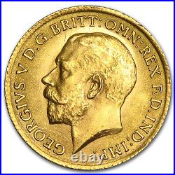 1871-2014 Great Britain Gold 1/2 Sovereign Avg Circ SKU #10982