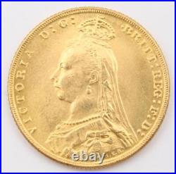 1892 Great Britain Gold Sovereign very nice Choice Uncirculated+
