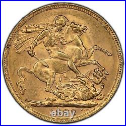 1898 Great Britain Sovereign Gold Coin Uncirculated