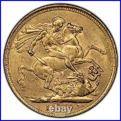 1900 Great Britain Sovereign Gold Coin