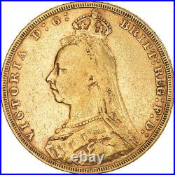 #221968 Coin, Great Britain, Victoria, Sovereign, 1892, Souverain, VF, G, old