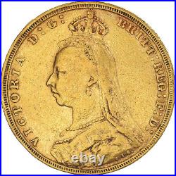#221969 Coin, Great Britain, Victoria, Sovereign, 1892, Souverain, VF, G, old