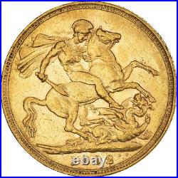 #221970 Coin, Great Britain, Victoria, Sovereign, 1892, Souverain, EF, G, old