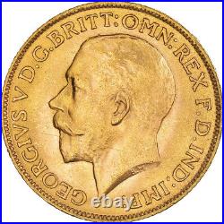 #221982 Coin, Great Britain, George V, Sovereign, 1911, London, Souverain, MS