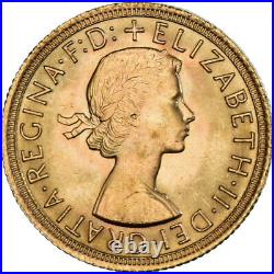 #849406 Coin, Great Britain, Elizabeth II, Sovereign, 1966, MS, Gold, KM908