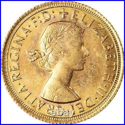 #868504 Coin, Great Britain, Elizabeth II, Sovereign, 1966, MS, Gold, KM908