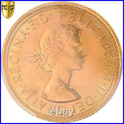 #868594 Coin, Great Britain, Elizabeth II, Sovereign, 1967, PCGS, MS64, MS(64)