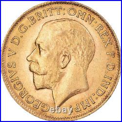 #869368 Coin, Great Britain, George V, 1/2 Sovereign, 1913, London, AU, G, old