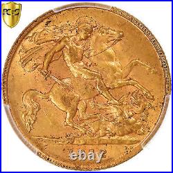 #869421 Coin, Great Britain, George V, 1/2 Sovereign, 1912, London, PCGS, MS62