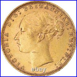 #869597 Coin, Great Britain, Victoria, Sovereign, 1878, London, AU, Gold, KM7