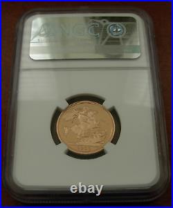 Great Britain 2000 Gold 1 Sovereign Pound NGC PF70UC