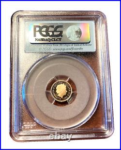 Great Britain 2013 Gold 1/4 Sovereign PCGS PR69DCAM
