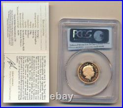 Great Britain 2013 Gold Proof Sovereign First Strike PCGS PR69DCAM w Cert
