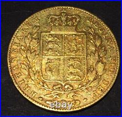 SCARCE 1842 Great Britain Sovereign Gold coin #6